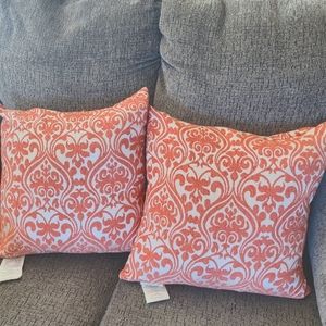 Orange Throw Pillows